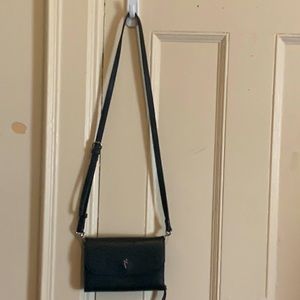 Small black cross body purse